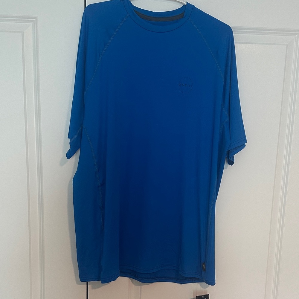 O'Neill Blue Short Sleeve 24-7 Tech Tee UPF 30+ NWT XXL men’s - Picture 2 of 5